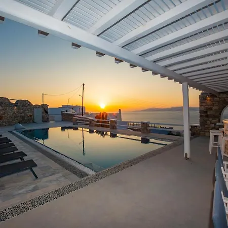 빌라 Orion Mykonos - Blue Views Mykonos Mykonos Town