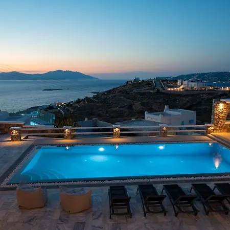 빌라 Orion Mykonos - Blue Views Mykonos Mykonos Town