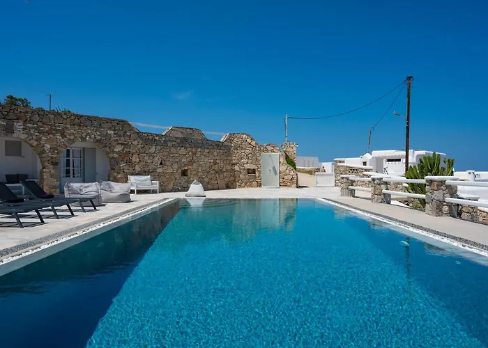 וילה Orion Mykonos - Blue Views Mykonos
